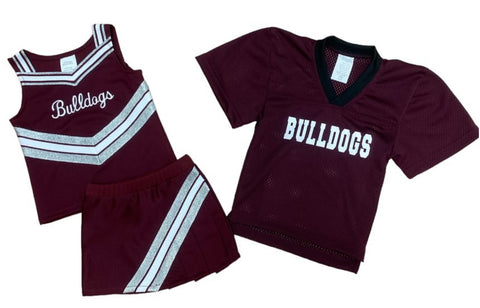 Let's Cheer- Mississippi State CheerLeader and Jersey