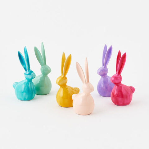 colorful bunnies 2 sizes multi colors