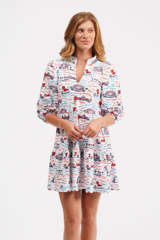 Smith & Quinn-The Tory Dress Ole Miss Toile