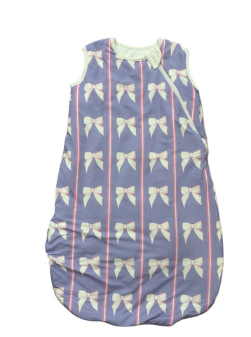 HAMNER HILL-Purple Bow Sleep Sack
