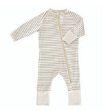 Cozy romper stripes