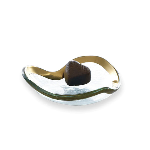 HEART SMALL BOWL CSH103G- ANNIE GLASS