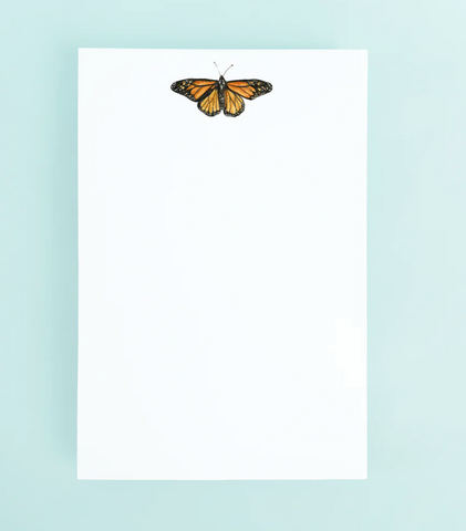 MONARCH BUTTERFLY- notepad