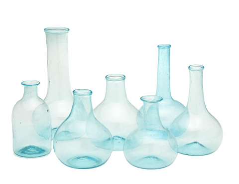 Aquamarine Blues Vases 7 styles