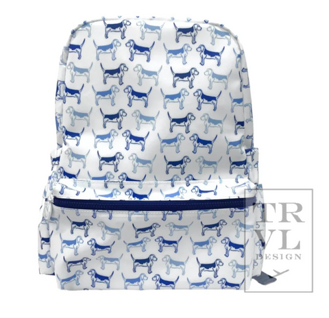TRVL DESIGN BLUE PUPPY LOVE BACKPACKER