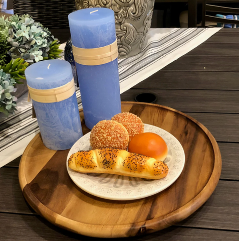Round Lazy Susan- Kalmar Home