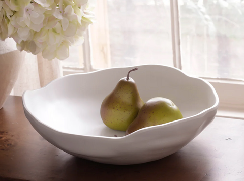 VIDA Nube Large Organic Bowl (White)