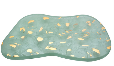 Elements Lake Appetizer Tray- annie glass