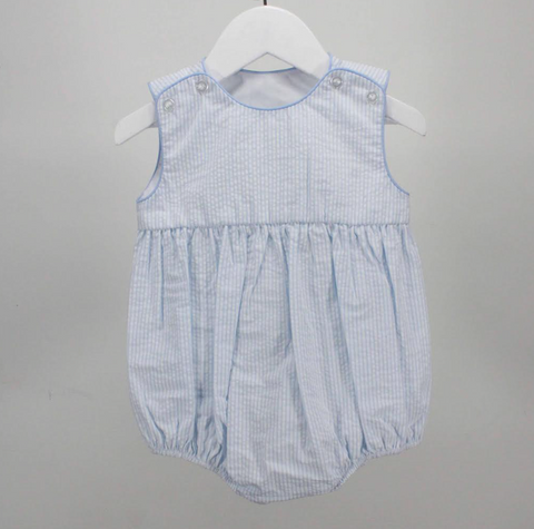 Baby Blessings-Light Blue Stripes Jack Bubble
