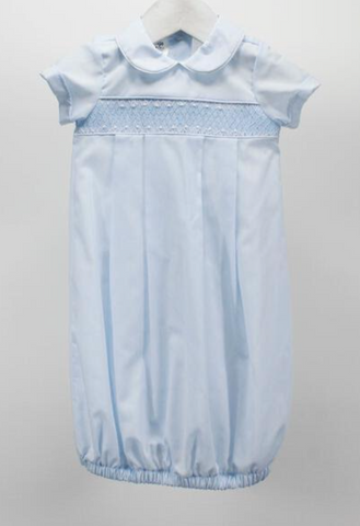 Elliot Light Blue GOWN- BABY BLESSINGS