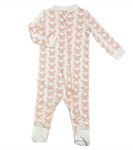 Butterflies Footed Pajama-Hayward House