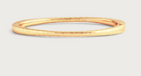 Farrier Thin Hinged Bangle, Gold-ANABEL ARAM