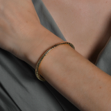 Farrier Thin Hinged Bangle, Gold-ANABEL ARAM