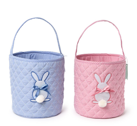 Hoppy Easter Quilted Bunny Applique 2 colors- Two's Company