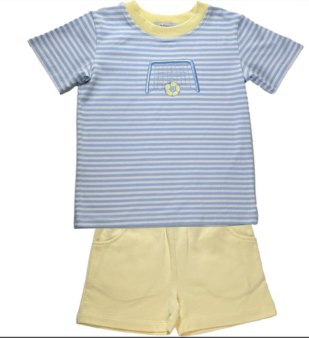 Soccer Boy's Short Set Ishtex