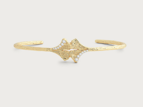 Ginkgo Leaves Bangle