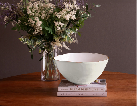 Beatriz Ball-ENCANTO Demeter Large Bowl (Cream and White)