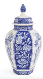 Spode Blue Italian Floral Vase