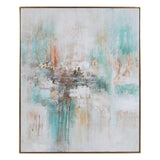 Vibrant Expressions Painted Canvas51 W X 61 H