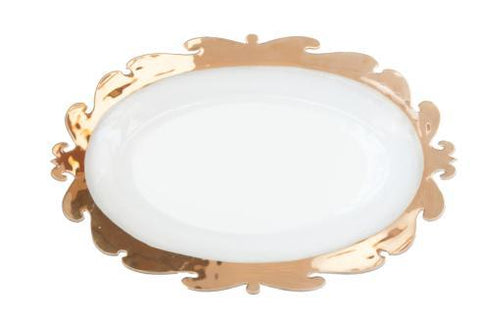 Rococo 18" x 11" Oval Platter