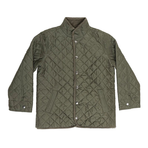 Pedal Olive Quilted jacket