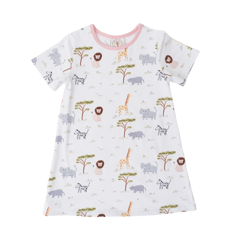 Sweet Safari Susie Swing Dress- CYPRESS ROW