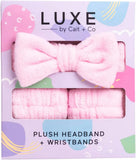 lux headband and wrist band- multi colors