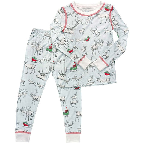 Heyward House- Reindeer in Training- Two piece Pj's