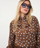 Blouse scarf Polka Dot- Esqualo