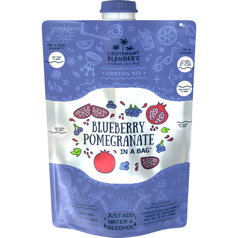 Blueberry Pomegranate in a Bag® Cocktail / Mocktail Mixer