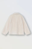 OFFWHITE SOFT TEXTURED COAT TWEEN- MOLLY BRACKEN