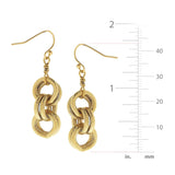 Double Link Chain Earrings