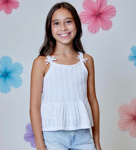 Design History Girls- White Tank