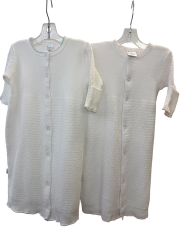 Newborn Paty button up gown (2 colors)