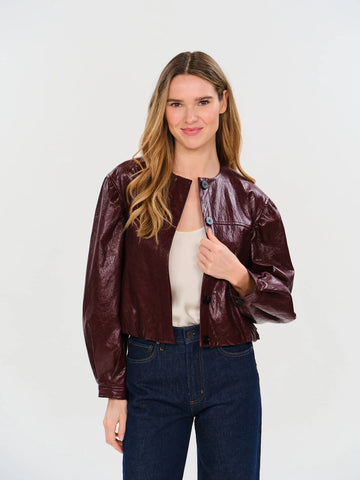 SIX FIFTY
emilia jacket [cabernet]