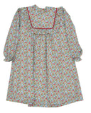 Haley Evergreen Floral Dress- THE OAKS