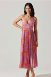 ASTR
BLYTHE DRESS-orange/purple