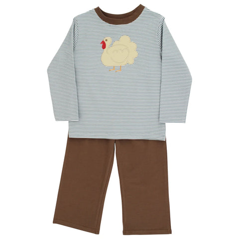 Bailey Buddies- Turkey Time - Boys Pant Set