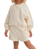 Sadie and Sage-TWEEN PASTIME TEXTURED TERRY SET