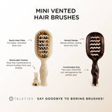 Mini Vented Brush | Tan