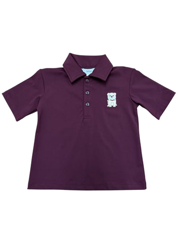 Ishtex- MAROON POLO TSHIRT