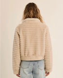 Molly Bracken- Faux fur zip-up jacket