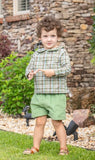 John Greenbriar Plaid Short Set- The Oaks