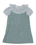 Hazel Teal Briar Floral Dress- The Oaks