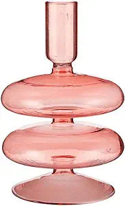 Taper Candle Candlestick Candleholder pink