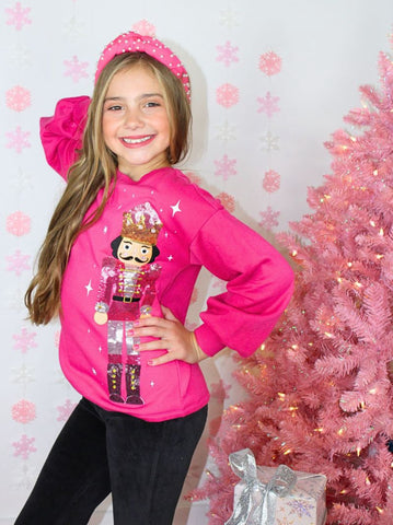 Tween nutcracker sweatshirt