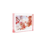 
Rose Color Edge Magnet Frame - 5 Sizes: 4"x6"
