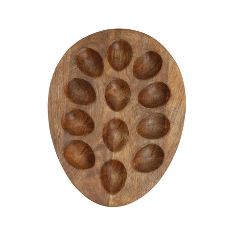 Ashley Reversible Oval Egg Tray and Cutting Board