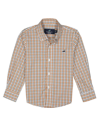 Boys Seasonal Sportshirt Maize- Properly Tied
