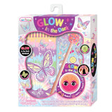 Glow  in the Dark Slime Art, Tie Dye Butterfly PROMO